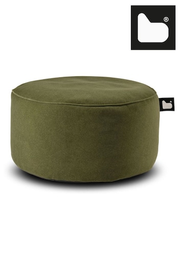 Extreme Lounging Moss B Pouffe Brushed Faux Suede Indoor Bean Bag (N69329) | £80