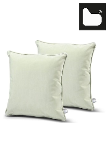 Extreme Lounging Pastel Green B Cushion Outdoor Garden Twin Pack (N69337) | £40