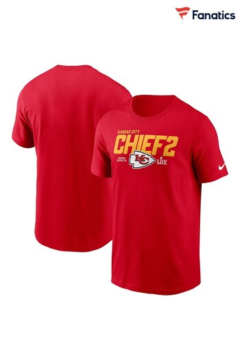 Fanatics Red NFL Kansas City Chiefs Local Essential Cotton T-Shirt (N69417) | £28