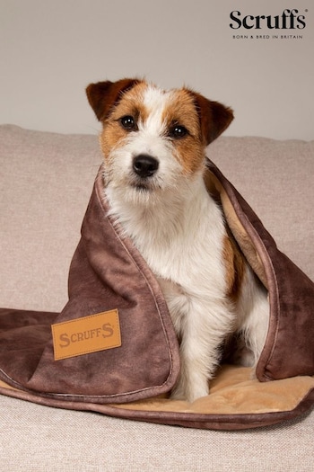 Scruffs Chocolate Kensington Pet Blanket (N69497) | £35