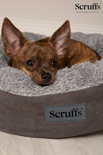 Scruffs Grey Cosy Dog or Cat Box Bed (N69501) | £35