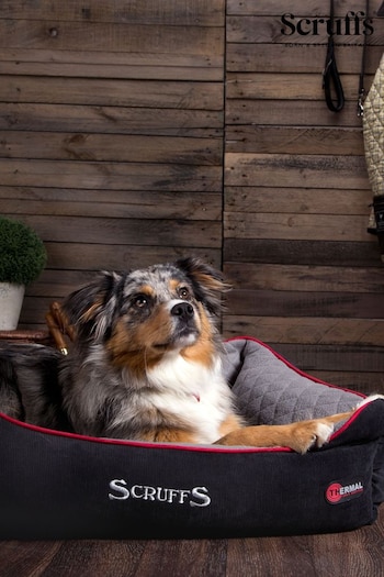 Scruffs Black Thermal Dog Box Bed (N69502) | £40 - £50
