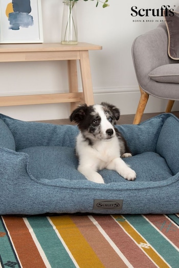 Scruffs Denim Blue Manhattan Dog Box Bed (N69506) | £40 - £55