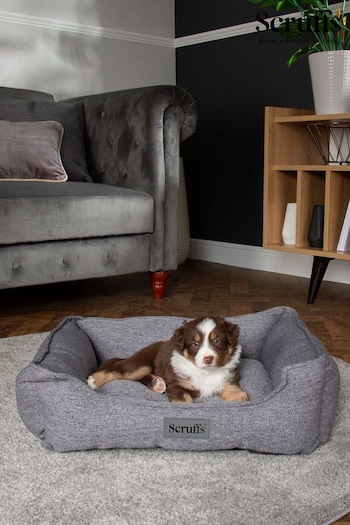 Scruffs Grey Manhattan Dog Box Bed (N69535) | £40 - £55