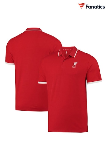 Fanatics Red Liverpool Polo button-up Shirt (N69780) | £35