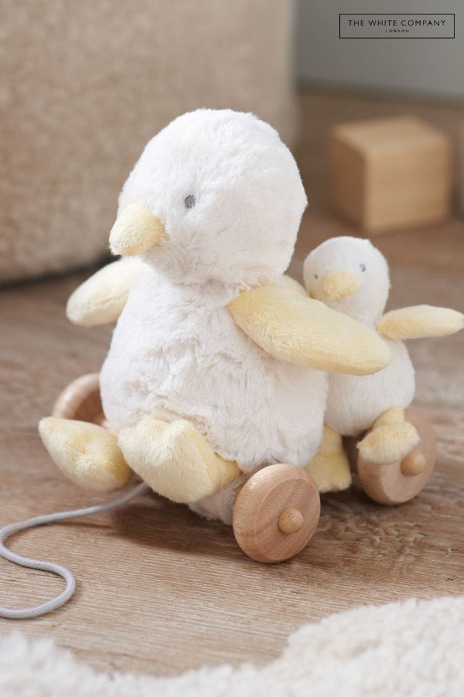 The white hot sale company soft toys