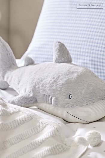 The White Company Grey Sammy Shark Plush (N70026) | £25