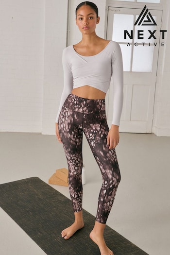 Pink Animal Active Yoga Leggings (N70082) | £24