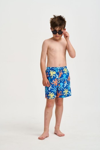 Soliswim Blue Beach Shorts (N70089) | £33 - £35