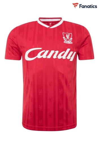Fanatics Red Liverpool 1988-89 Candy Home Shirt (N70127) | £45