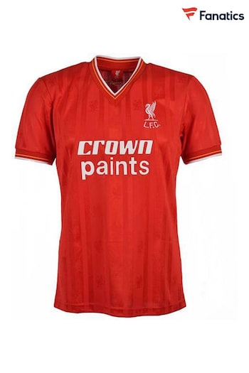 Fanatics Red Liverpool 1986 Home Crown Football Shirt (N70145) | £45