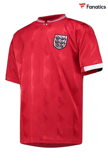 Fanatics Red England 1989 Away Shirt (N70153) | £45