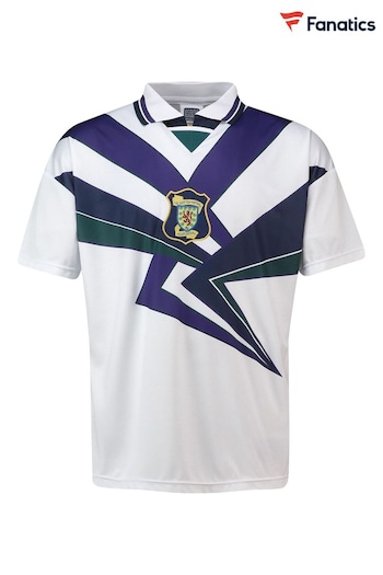 Fanatics Scotland Scotland 1996 European Championship Away White Shirt (N70159) | £45