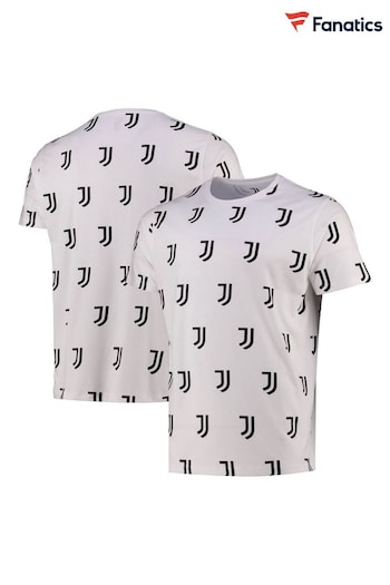 Fanatics Juventus AOP White T-Shirt (N70171) | £25