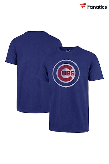 Fanatics Blue MLB Chicago Cubs Scrum T-Shirt (N70232) | £35