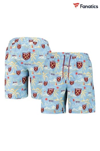 Fanatics Blue West Ham United Hawaiian Shorts (N70244) | £30