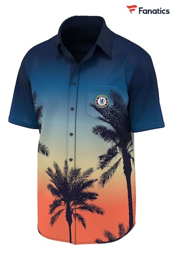 Fanatics Blue Chelsea Hawaiian Shirt (N70249) | £40