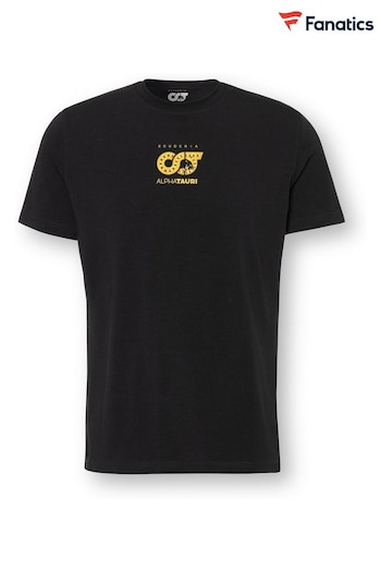 Fanatics Scuderia AlphaTauri Las Vegas GP Special Edition Black T-Shirt (N70297) | £43
