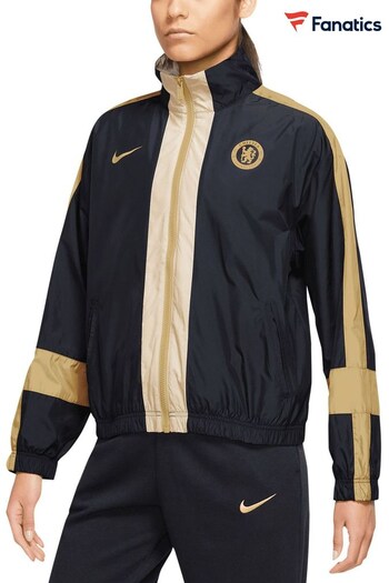 Fanatics Chelsea Essential Black Jacket Womens (N70300) | £110