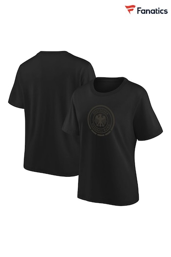 Fanatics DFB Detail Graphic Oversized Black T-Shirt Womens (N70306) | £25