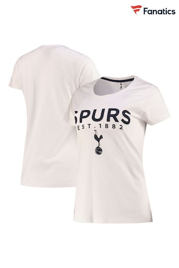 Fanatics White Tottenham Hotspur Graphic T-Shirt (N70370) | £20