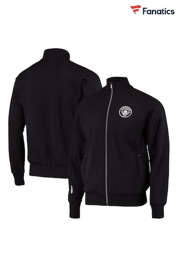 Fanatics Manchester City Mono Logo Track Black Jacket (N70371) | £55