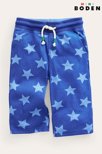 Boden Blue Jersey Baggies Double Shorts (N70391) | £21 - £23