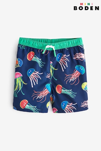 Boden Navy Blue Swim Knit Shorts (N70409) | £19 - £21