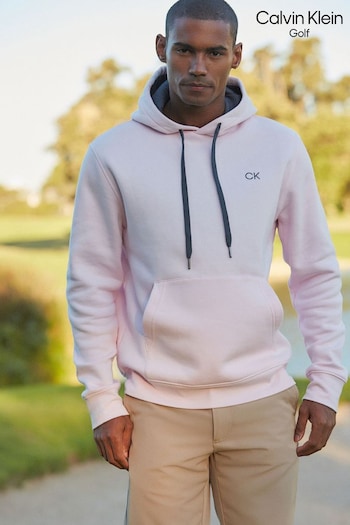 Calvin Jumper Klein Golf Pink Nature Hoodie (N70457) | £60