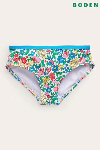 Boden Blue Patterned Bikini Bottoms (N70466) | £13 - £15