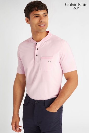 Calvin Klein Golf Pink Middlebrook Polo Shirt (N70469) | £45