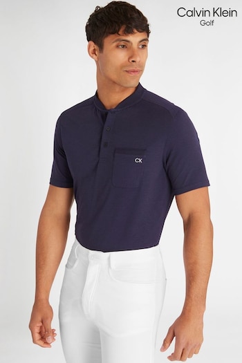 Calvin Klein Golf Blue Middlebrook Polo Shirt (N70477) | £45