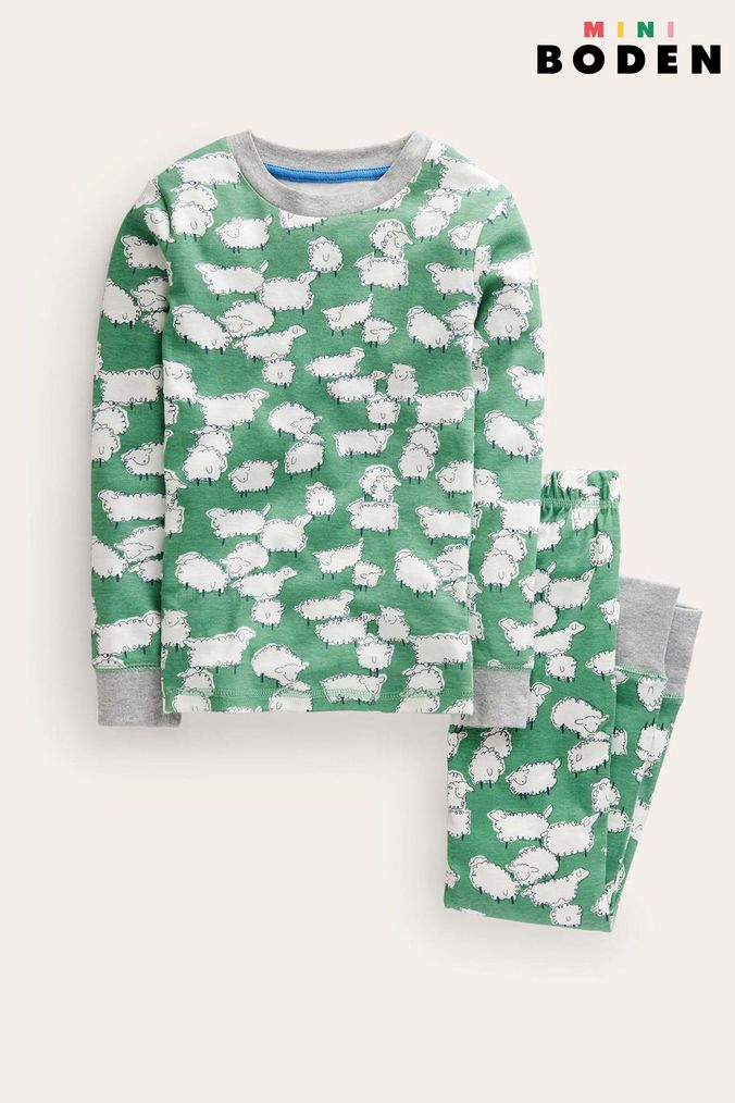 Mini boden boys cheap pyjamas