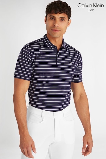 Calvin Klein Golf Silverstone Blue Polo Shirt (N70498) | £50