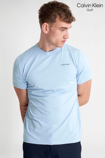 Calvin Klein Golf Blue Newport T-Shirt (N70513) | £25