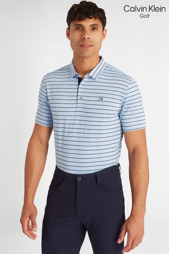 Calvin Klein Golf Light Blue Silverstone Polo Shirt (N70533) | £50