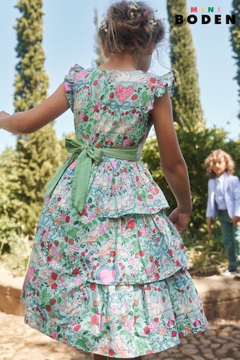 Boden Green Heritage Party Dress (N70560) | £49 - £55