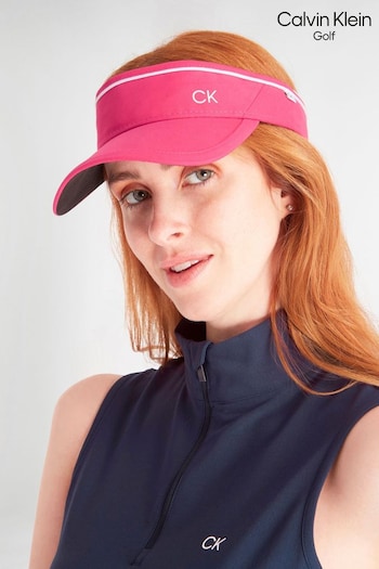 Calvin Klein Golf Pink Harsha Visor Hat (N70709) | £17.50
