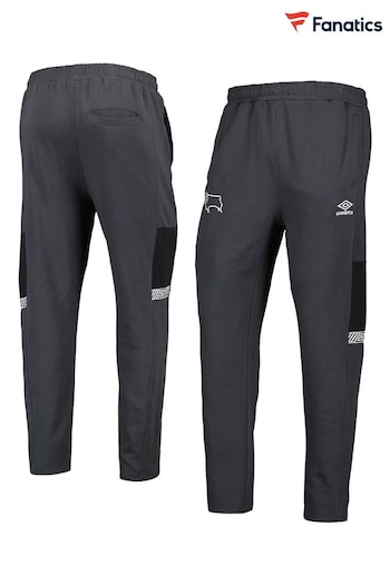 Fanatics Grey Derby County Umbro Sport Style Sweatpants (N70720) | £50