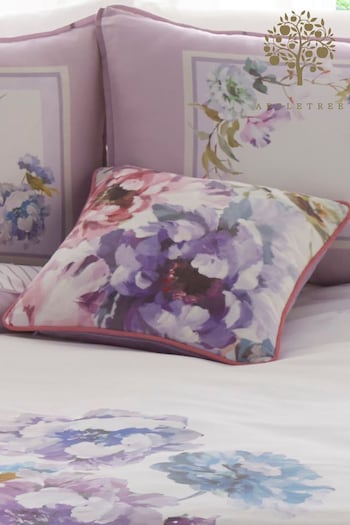 Appletree Mauve Purple Arley Luxe Velvet Filled Cushion (N70978) | £16