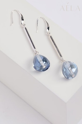 Aela Glass Bead Stick Drop Earrings (N71003) | £12.50