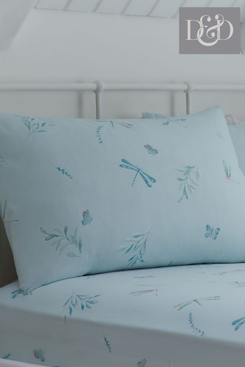 D&D Duck Egg Fifi Soft Touch 28cm Fitted Bed Sheet Fitted Set (N71005) | £16 - £25
