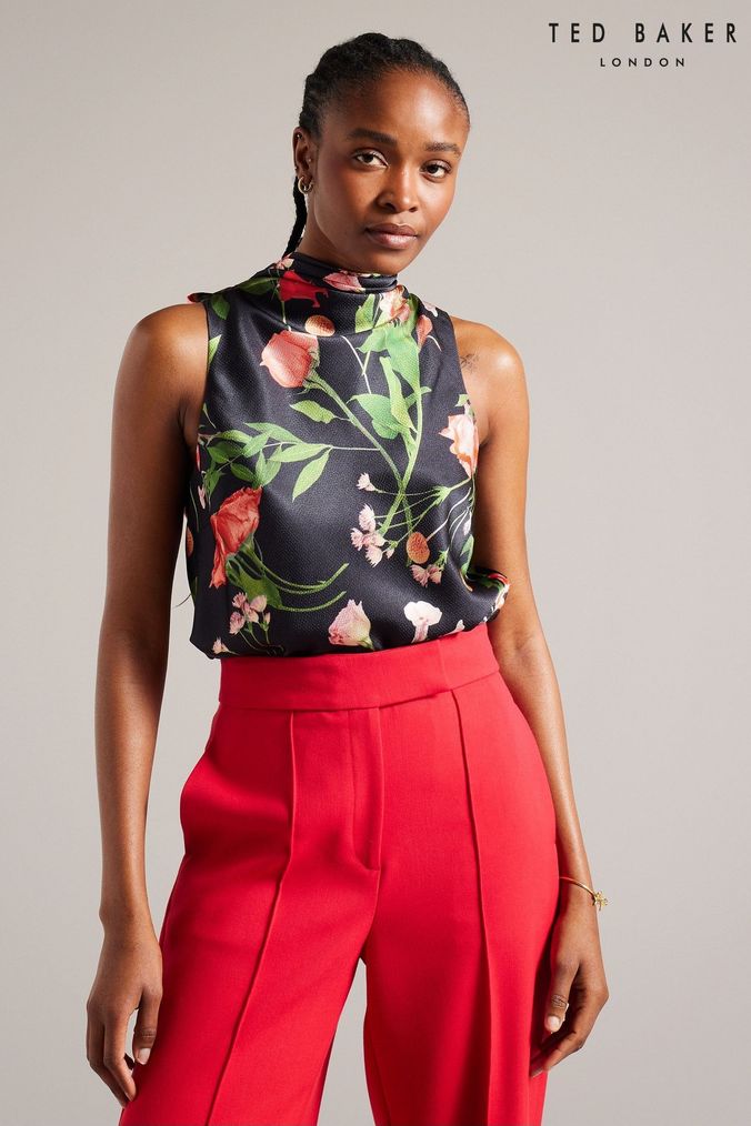 Party wear sleeveless tops discount