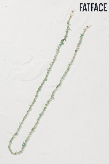 FatFace Green Green Stone Glasses Chain (N71118) | £20