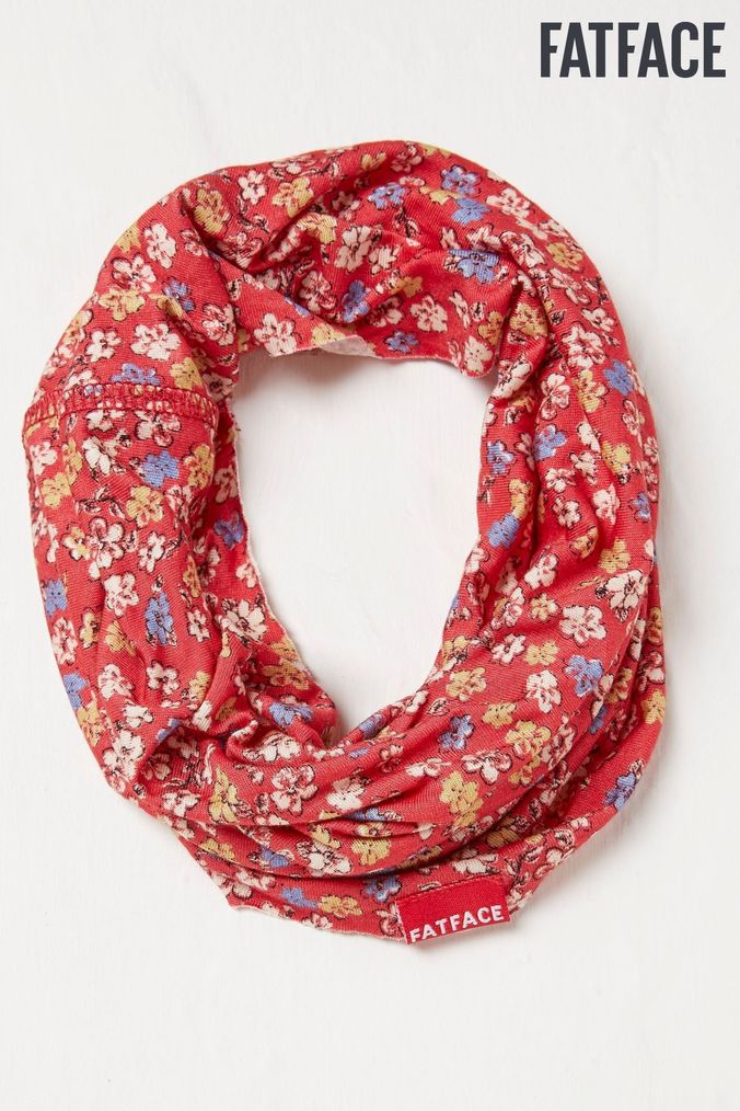 Red best sale scarf next