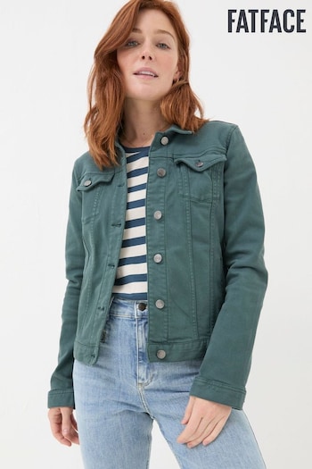 FatFace Green Tasha Denim Jacket (N71147) | £59