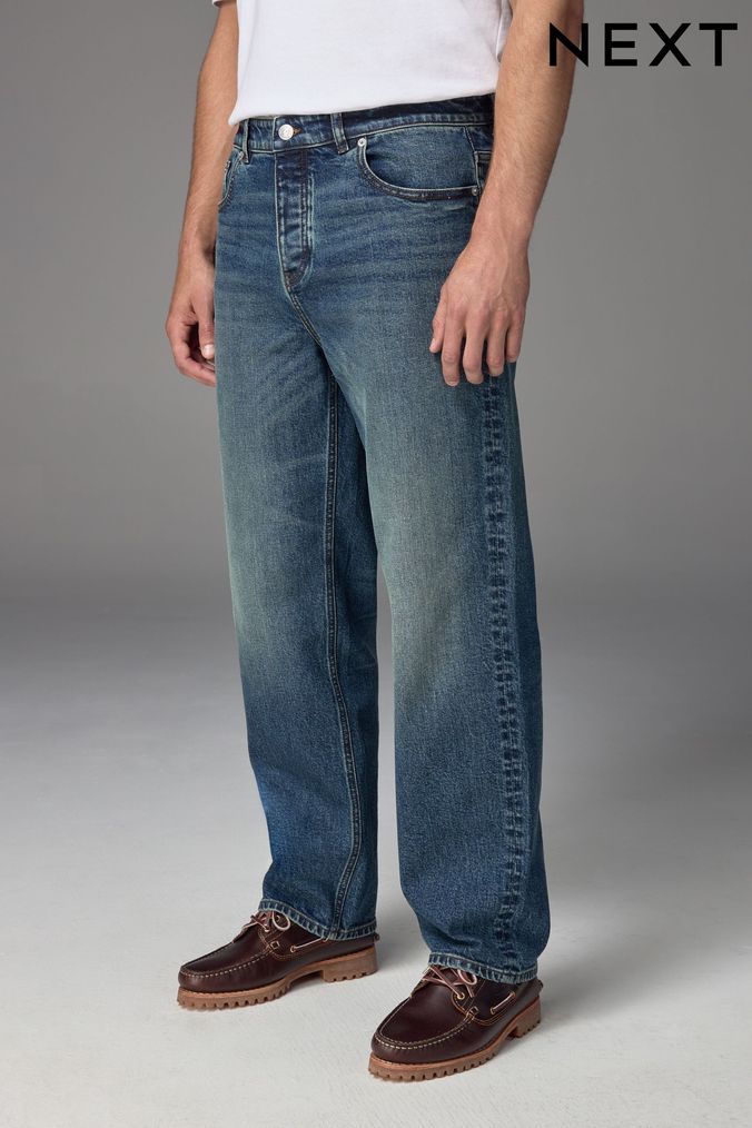 Relaxed Fit Jeans for Men Stretch Jeans Next UK