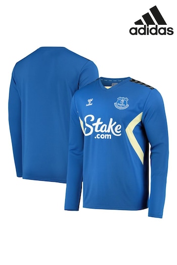 adidas Blue Everton Hummel Training Sweatshirt (N71709) | £60