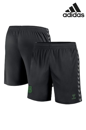 adidas Black Everton Hummel Training Poly Shorts (N71728) | £30