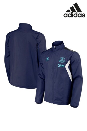 adidas Blue Everton Hummel Training Rain Jacket (N71753) | £70